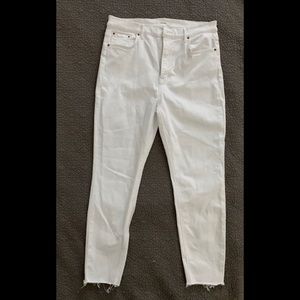 GRLFRND Kendall White Jeans size 32